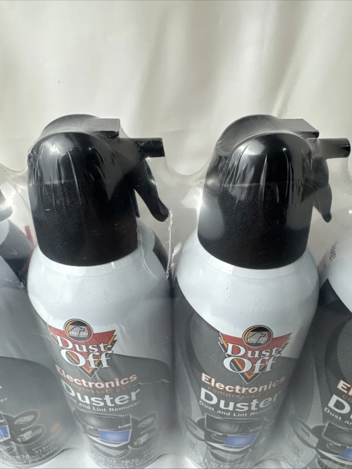 Falcon Dust-Off Electronics Compressed Gas Duster, 10oz - 4 Pack Lint Remover - Image 4 of 4