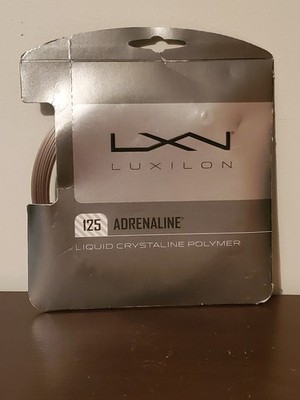 LXN Luxilon Adrenaline 125 Tennis String 17G 40'