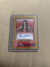 2024 Topps Chrome McDonald's All American Allie Ziebell UConn Auto /50 Gold 