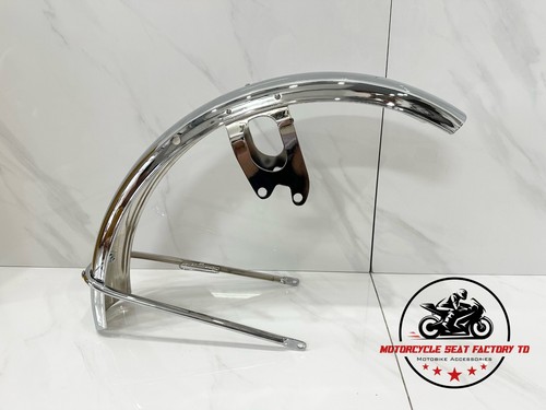 1974 Honda CB200 CB 200 CB200T Front Fender Mudguard High Quality Steel Chrome. - Picture 6 of 22