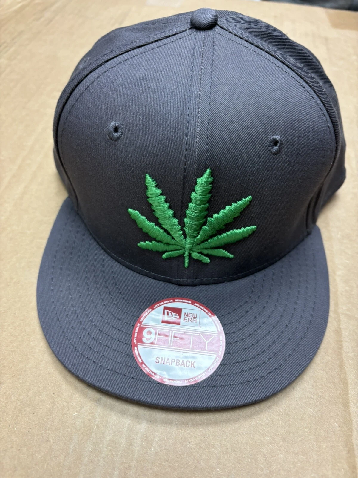 Marijuana Leaf Hat Mesh Snapback Pot Hat Weed Hat Baseball Cap Adult Size USA !!