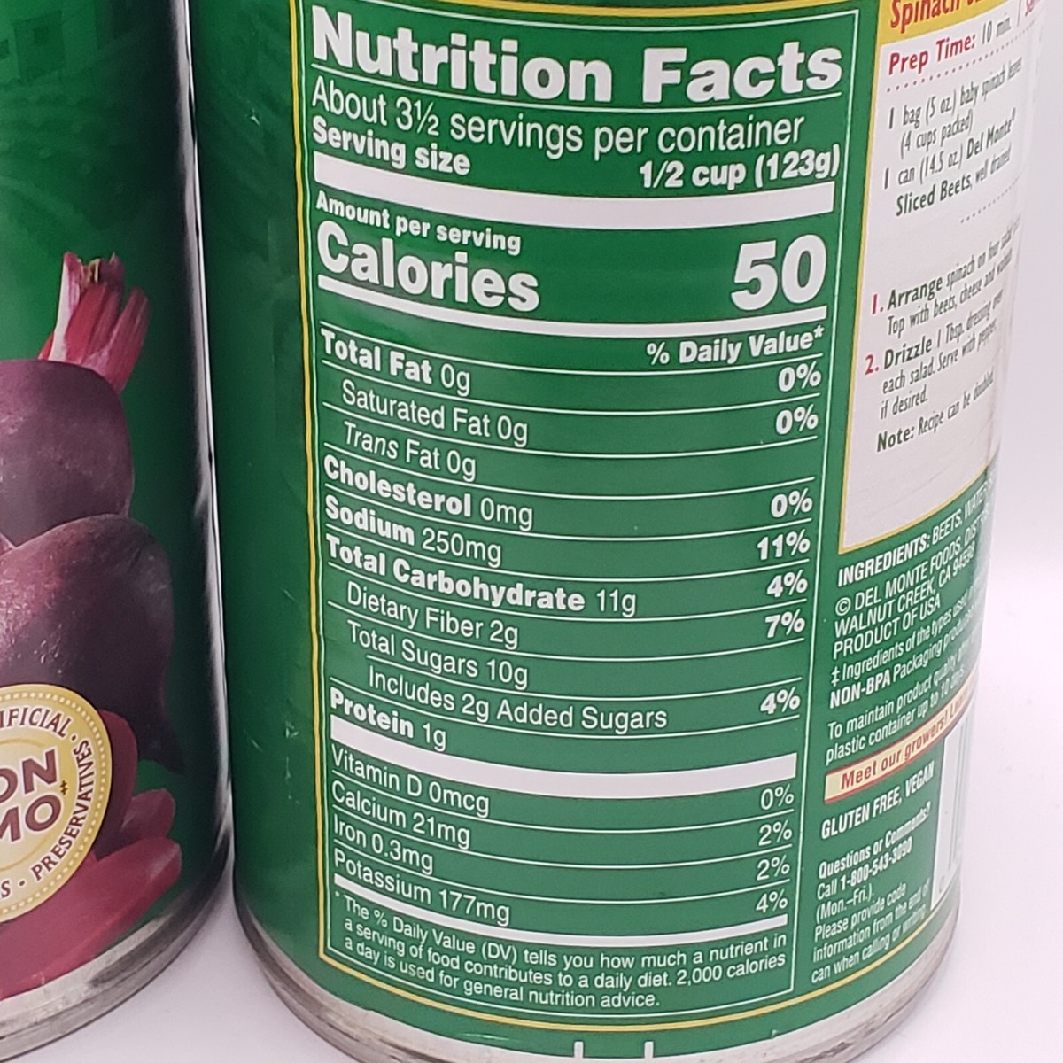 Sliced Pickled Nutritional Value Of Canned Beets Del Monte Canned