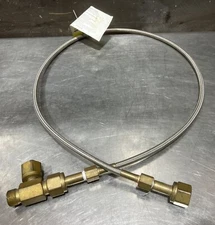 Western Enterprises Teflon Hose Pigtail Assembly w/CGA-540 Connections 56” long