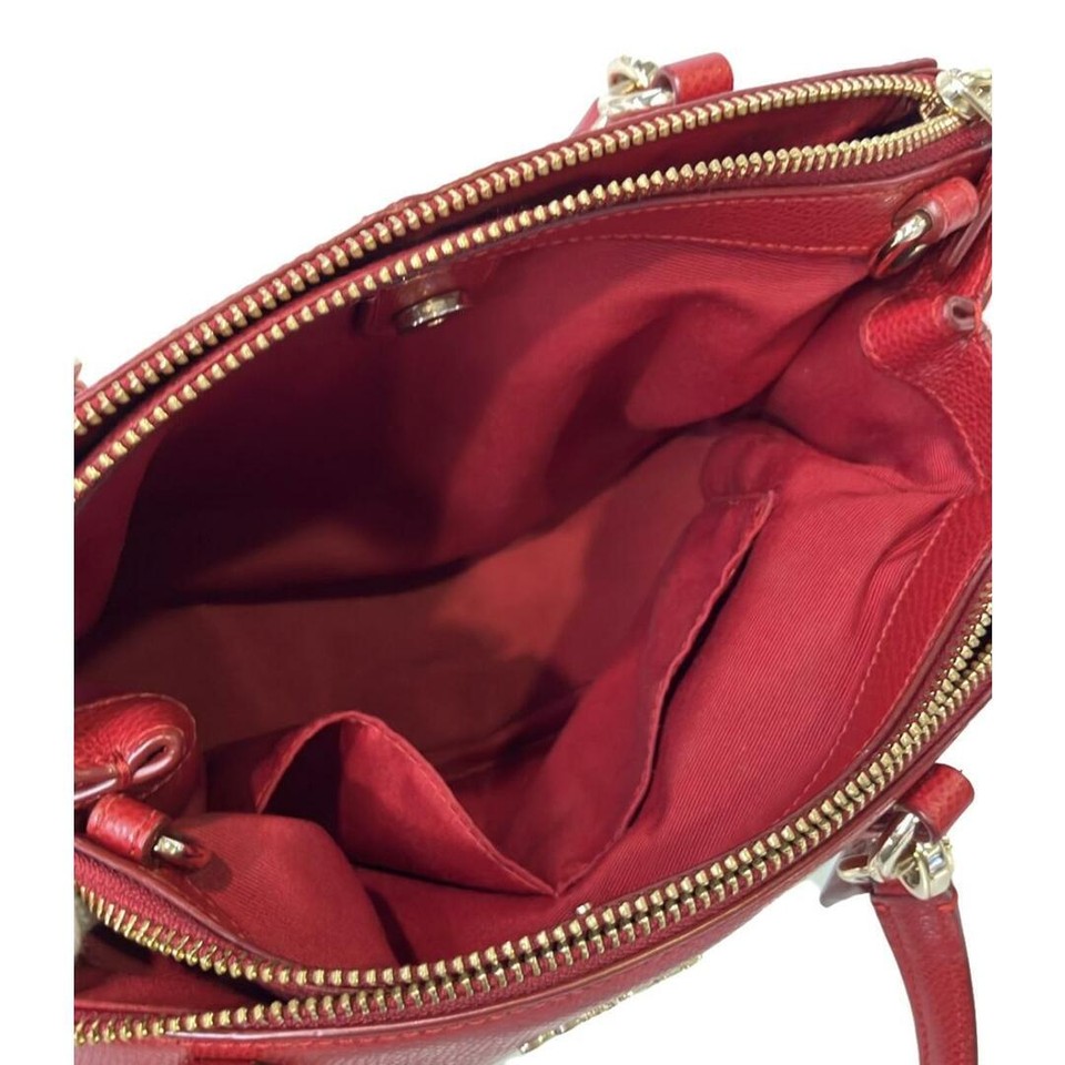 Coach 2 Way Handbag Shoulder Bag Diagonal Hanging F36704 Women Red