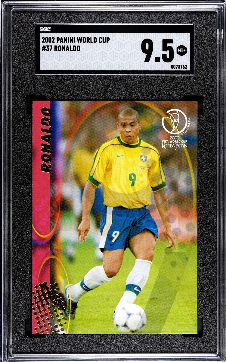 2002 Panini FIFA World Cup Ronaldo #37 SGC 9.5 BRAZIL | eBay 2002 Panini FIFA World Cup Ronaldo #37 SGC 9.5 BRAZIL | eBay