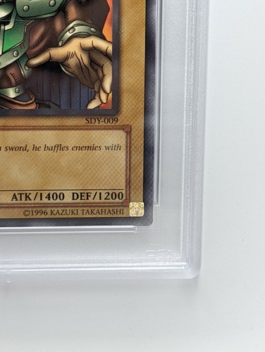 2002 Yu-Gi-Oh Celtic Guardian SDY-009 1st Edition PSA 9 Mint - Bild 5 von 10
