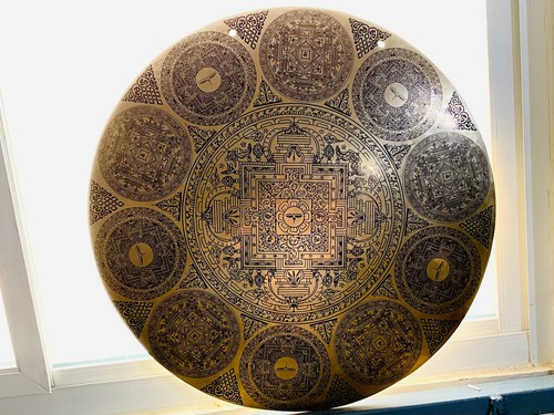 16 inches-26 inches Mandala Designed Tibetan gong bell-with Best sound quality - Picture 7 of 7