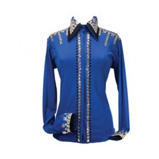 Western Showmanship Horsemanship Pleasure Show Shirt -Taffeta Show Shirt
