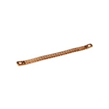 Motor Ground Tape Ground Cable Copper Tape 220mm Bore M8 with Copper Ends