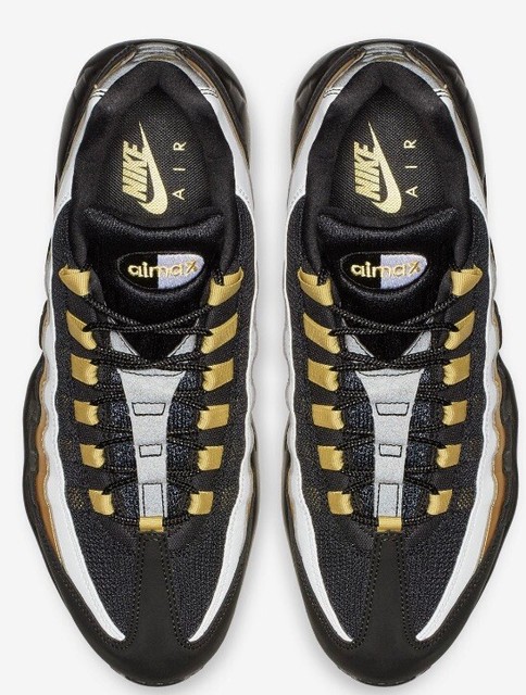 nike air max 95 og black metallic gold white