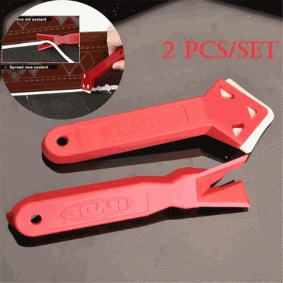 Silicone Sealant Cement Scraper Caulking Finishing Tool Spreader Spatula Remover