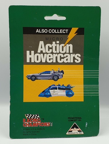 VOLVER AL FUTURO: MÁQUINA DEL TIEMPO DELOREAN Y MODELO TEXACO HOVERPORT - Imagen 5 de 10