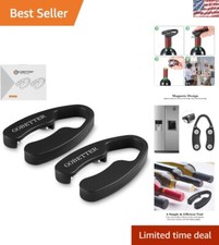 Sleek Magnetic Wine Foil Cutter - 2 Pieces with Durable ABS  Stainless Steel