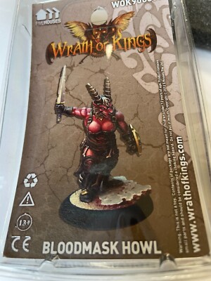 CMON Wrath of Kings Bloodmask Howl -WOK 90033 #2 box may be incomplete see d