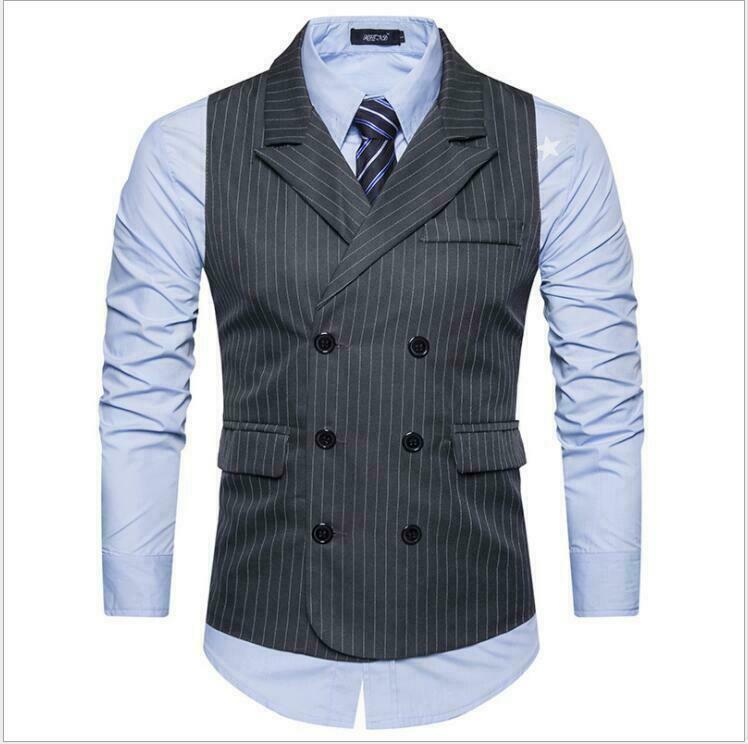 DOUBLE BREASTED JACKET どき & VEST ALL IN ONE 