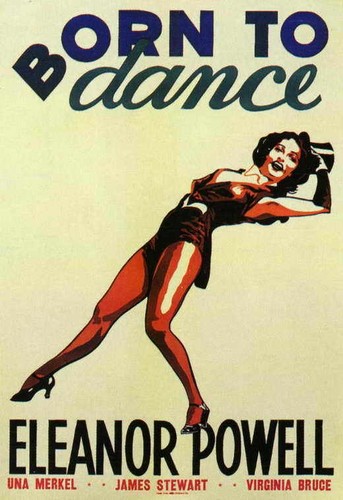 BORN TO DANCE Movie POSTER 11x17 Eleanor Powell James Stewart Virginia Bruce Una - 第 1/1 張圖片