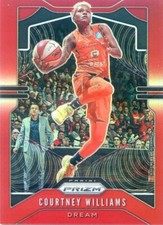 2020 Panini WNBA Prizm Debut COURTNEY WILLIAMS #24 RED PRIZM /275 DREAM