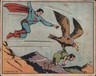 1940 SUPERMAN CARD #43  FIGHT IN MID AIR E88