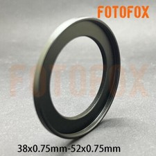 Female 38x0.75mm to Female 52x0.75mm Stepping Step Up Filter Ring Adapter 38-52