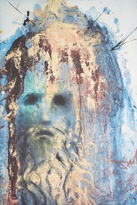 Salvador  Dali Lithographie,  signiert, limitiert, Prägestempel, 35 x 50 cm