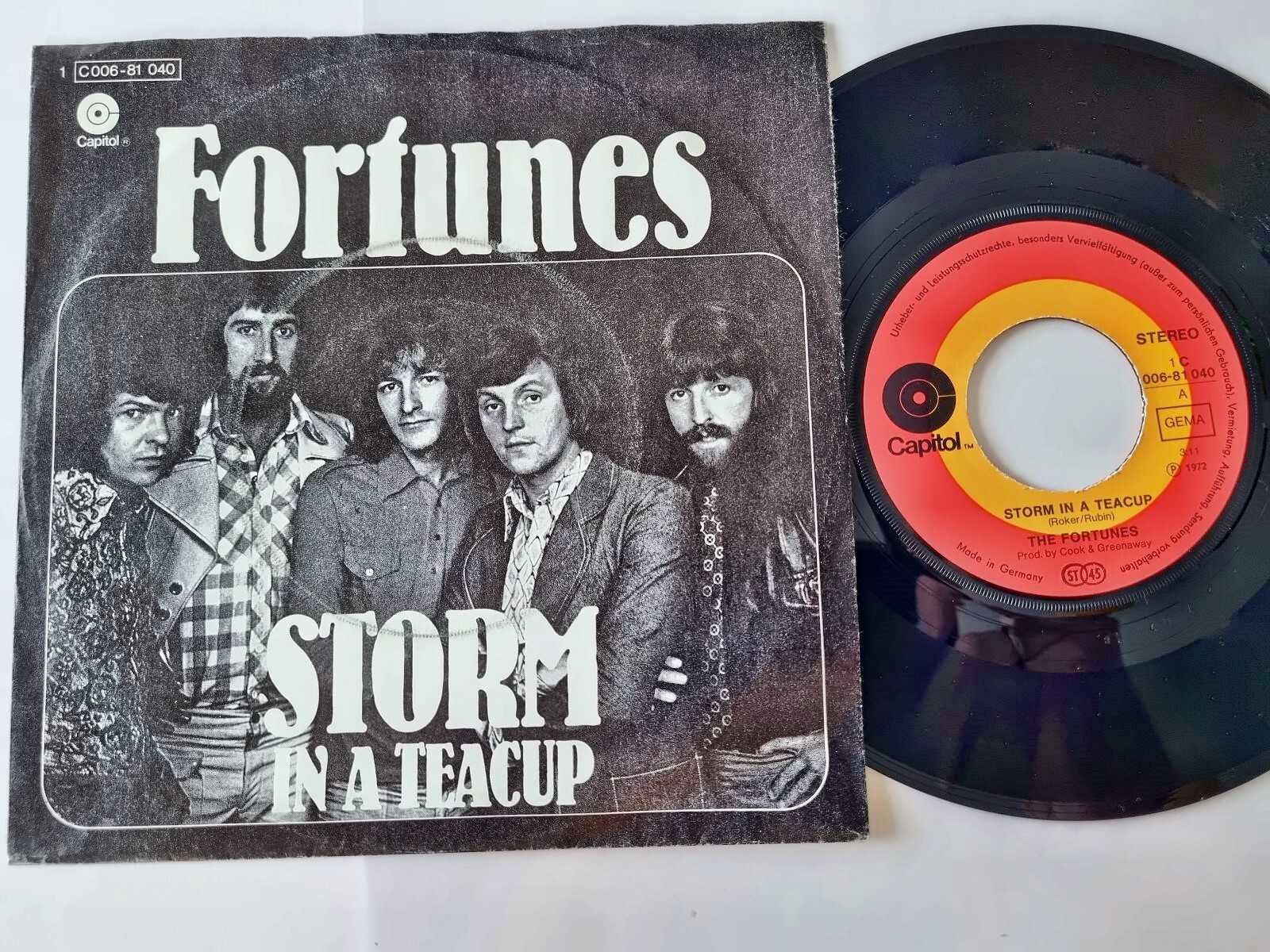 The Fortunes - Storm in a teacup 7'' Vinyl Germany