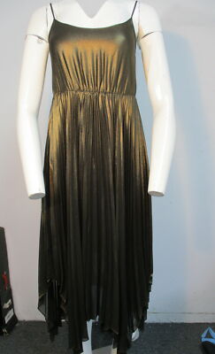 all saints gold dress All Saints Black Silk Sequin Poison Mini Dress – Prelovely main image 0