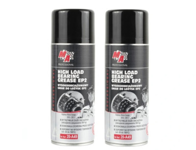 2x Lagerfett Spray EP2 400ml High Load Bearing Grease EP2 MA Professional 20-A49
