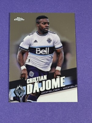 2022 Topps Chrome MLS Christian Dájome #170 Vancouver Whitecaps FC (A)