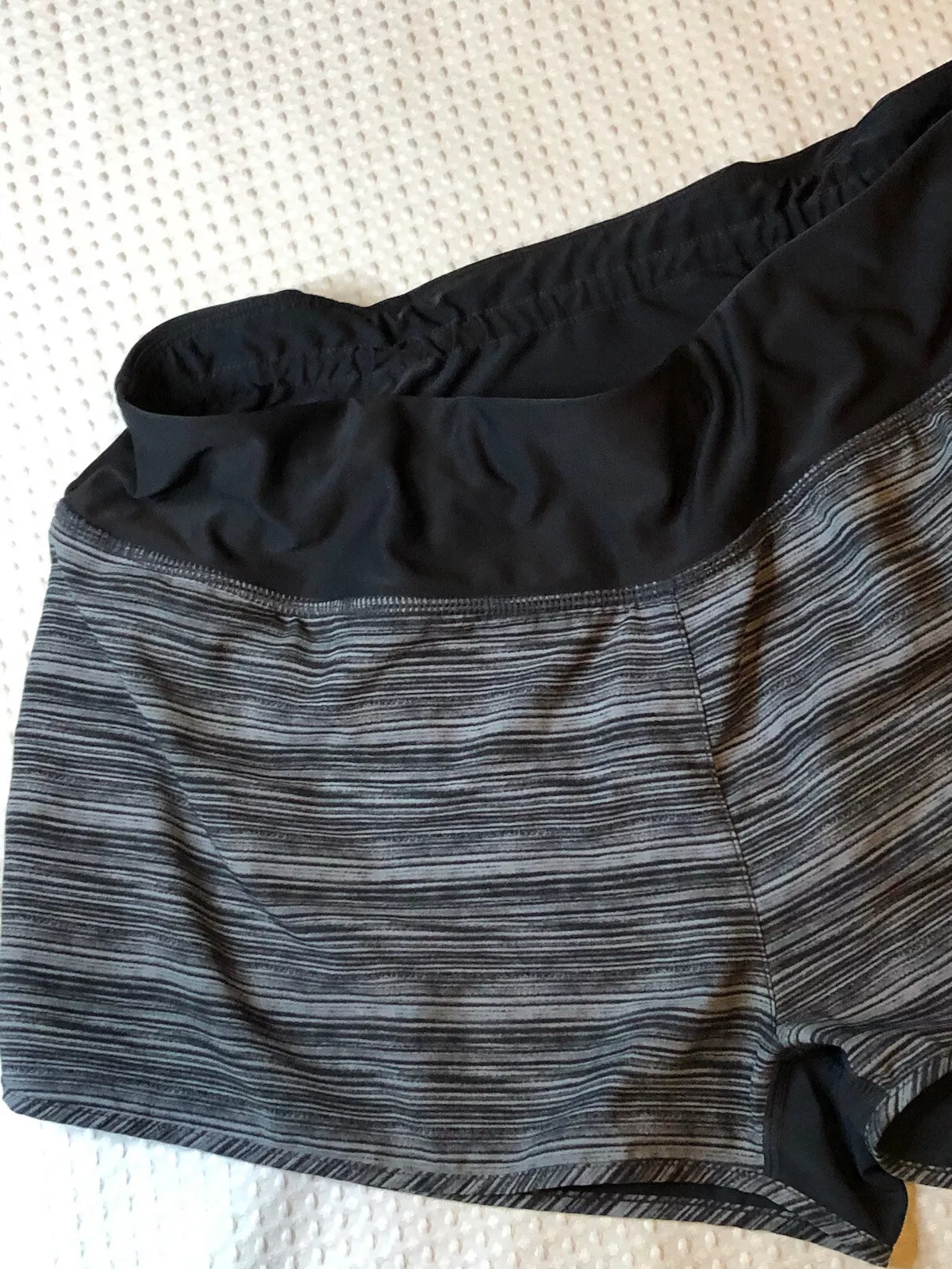 mpg printed running liner shorts