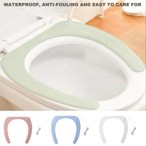 Smart USB Heated Warmer Toilet Seat Cover Pad Constant Temperature Heating - Picture 4 of 19