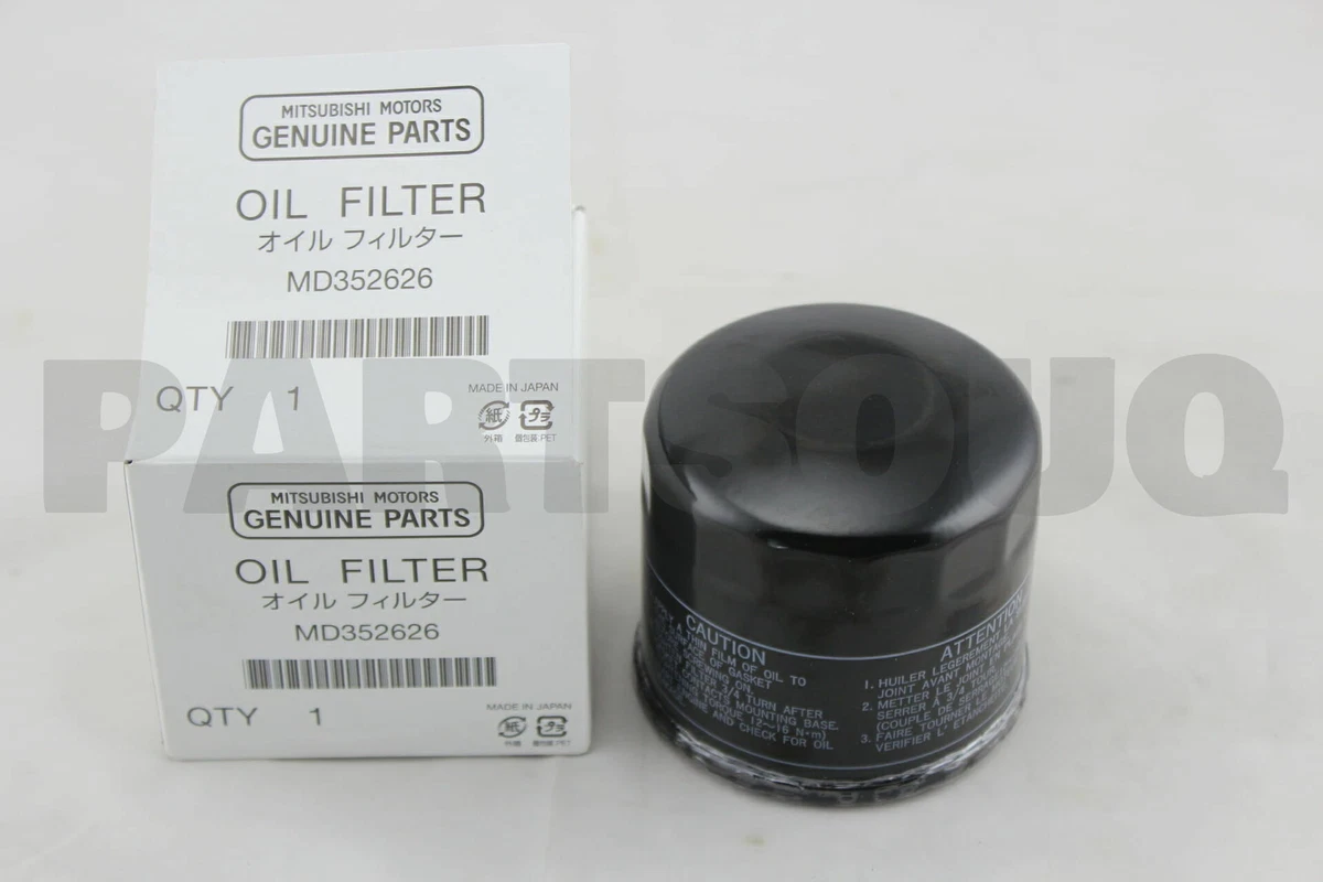 MD352626 Genuine Mitsubishi OIL FILTER | eBay
