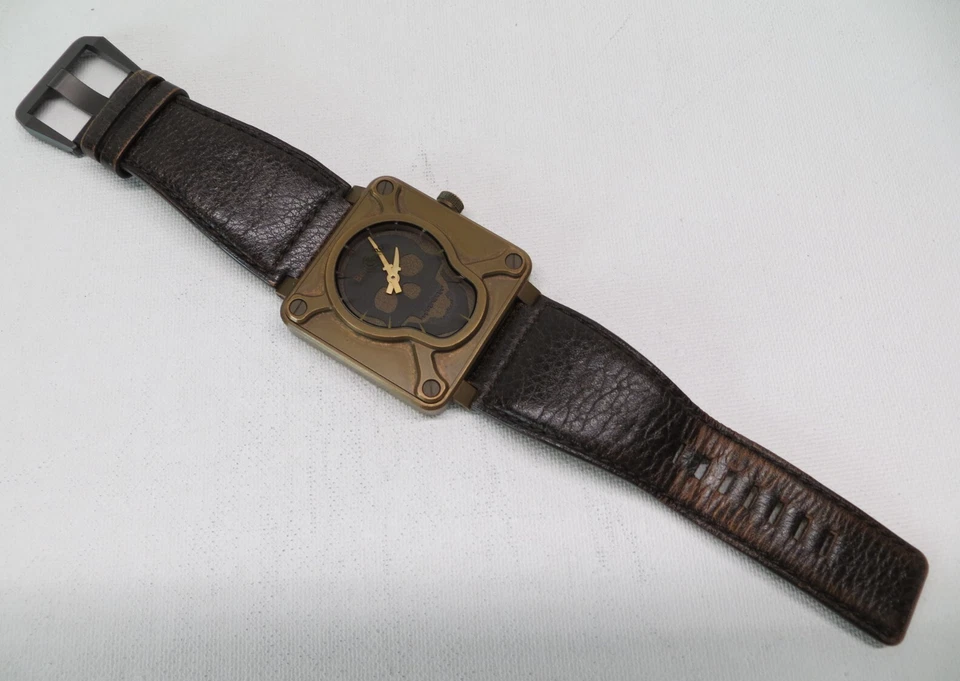 Bell & Ross BR01-92-Skull-BR Bronze Limited Edition - Box+Papers - Extra Nice!! - Image 2 of 4