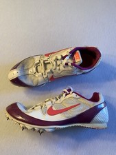 NIKE ZOOM RIVAL MD 5 Track Spikes Womens-sz 7.5 Mens-sz 6 383823-100 W/ Spikes