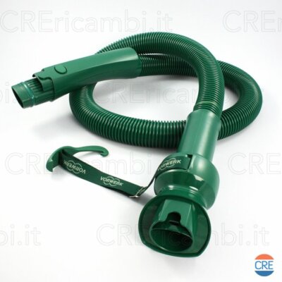 Tubo Flessibile Aspirazione Per Folletto VK140 VK135 - Ricambio Verde Con Filo
