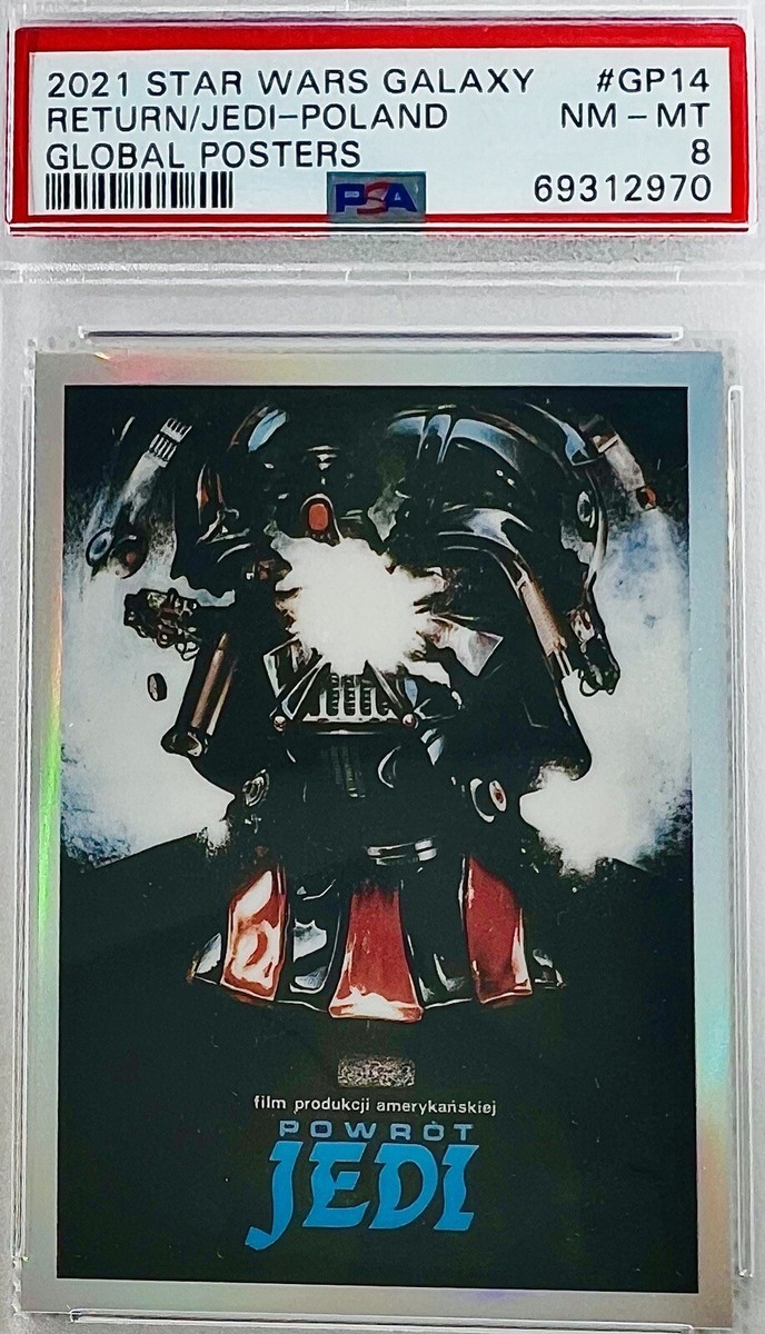 2021 Topps Star Wars Galaxy Return of Jedi Poland Global Posters