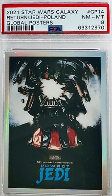 2021 Topps Star Wars Galaxy Return of Jedi Poland Global Posters