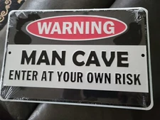 Man Cave Sign metal decorative sign