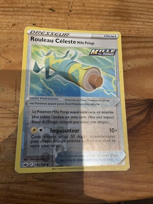 Himmlische Rolle Tausend Fäuste Reverse Pokemon Karte