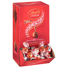 Lindt LINDOR Milk Chocolate Truffles, Kosher, 120 Count, 50.8 Ounce