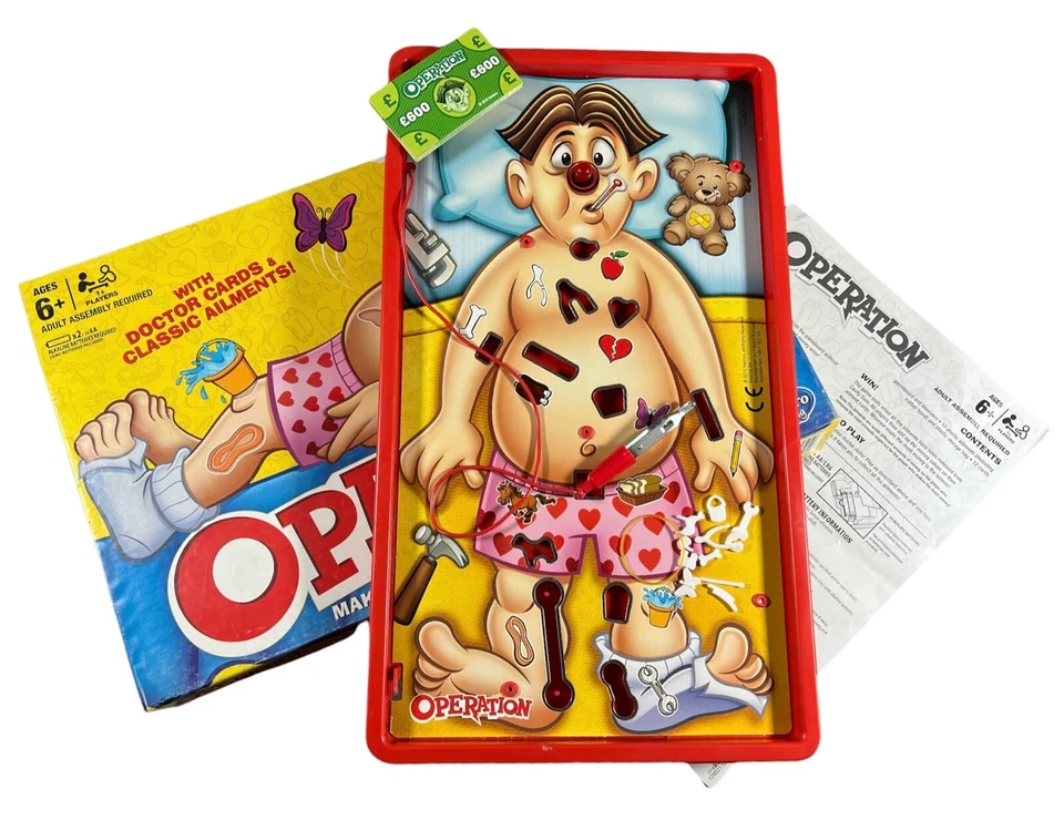 Operation Game by Hasbro Gaming  2015 ~ Make Him Better or Get The Buzzer ! - Image 2 of 4