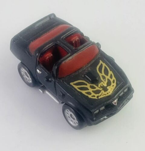 Galoob Micro Machines Black 70's-80's Pontiac Firebird Trans Am Gold Detail - Picture 1 of 3