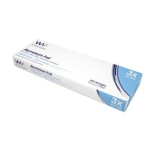 Wrapmaster 4500 Foil Refill Catering Aluminium 30cm Baco 24C55 Box of 3 Rolls