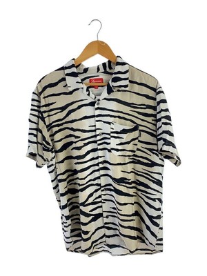 Supreme Short Sleeve Shirt M Rayon Multicolor Animal 18SS Tiger  