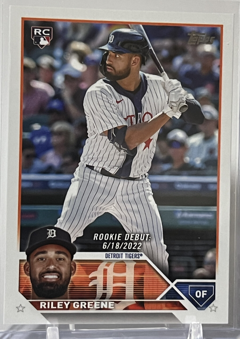 2023 Topps Update Base - US298 Riley Greene - Detroit Tigers RD