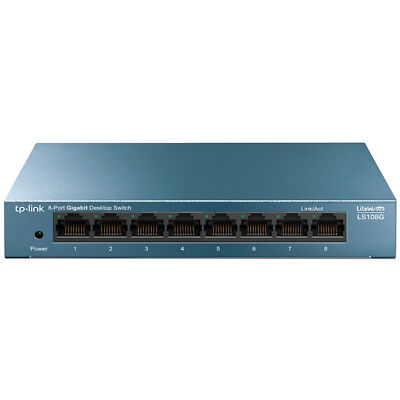 TP-Link LiteWave LS108G, Switch, blau