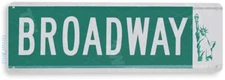 Broadway Sign Tin Metal Sign New York Street Metal Sign Decor Tin Sign B222 