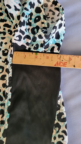 Scrubstar Women's Short Sleeve Scrub Top-Shirt-XS/XCH Cheetah Print W/Pockets - Picture 14 of 18