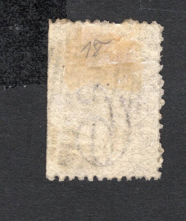 Australia Tasmania  1884 stamp SG#142 p.12 START15%ONLY used CV=28$