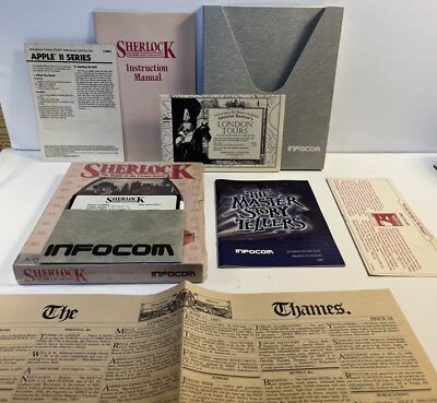 その他 IBM SHERLOCK RIDDLE OF THE CROWN JEWELS Sherlock: The Riddle of the Crown Jewels - Commodore 64 Game
