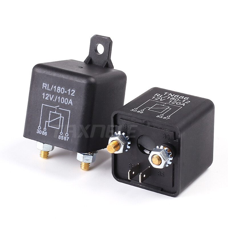 Relais De Démarrage 200A/100A 12V/24V Puissance - Pour Véhicules, Camions, Matériel Lourd